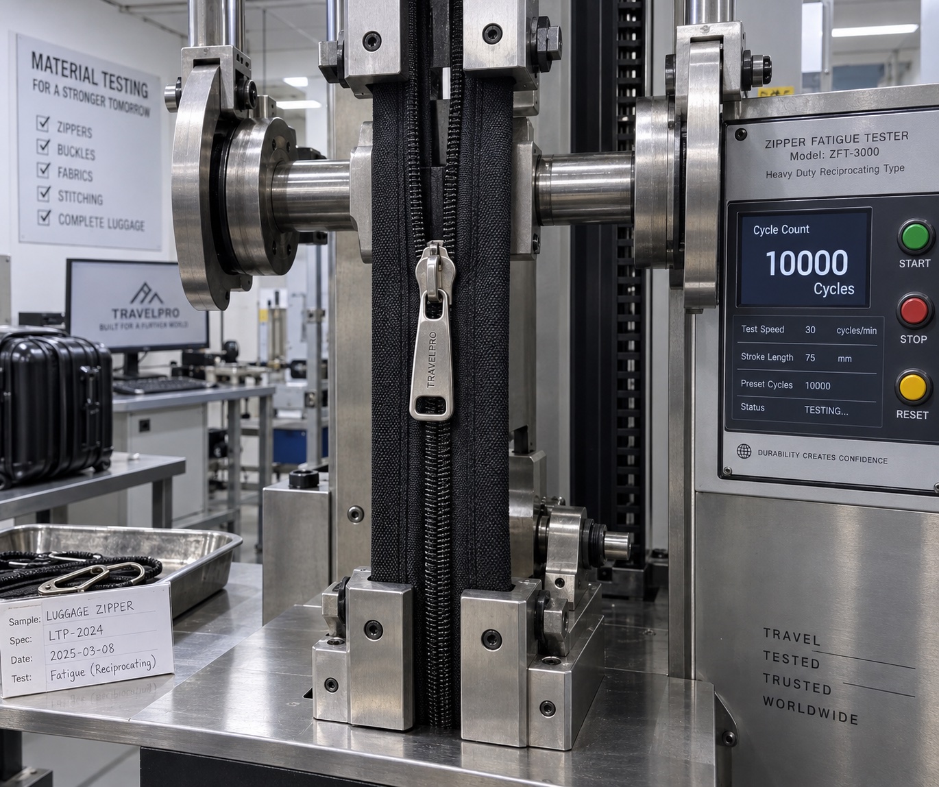 32 Physical Testing Checkpoints in Modern Bag Manufacturing: From Zipper Fatigue to Seam Tensile Load
