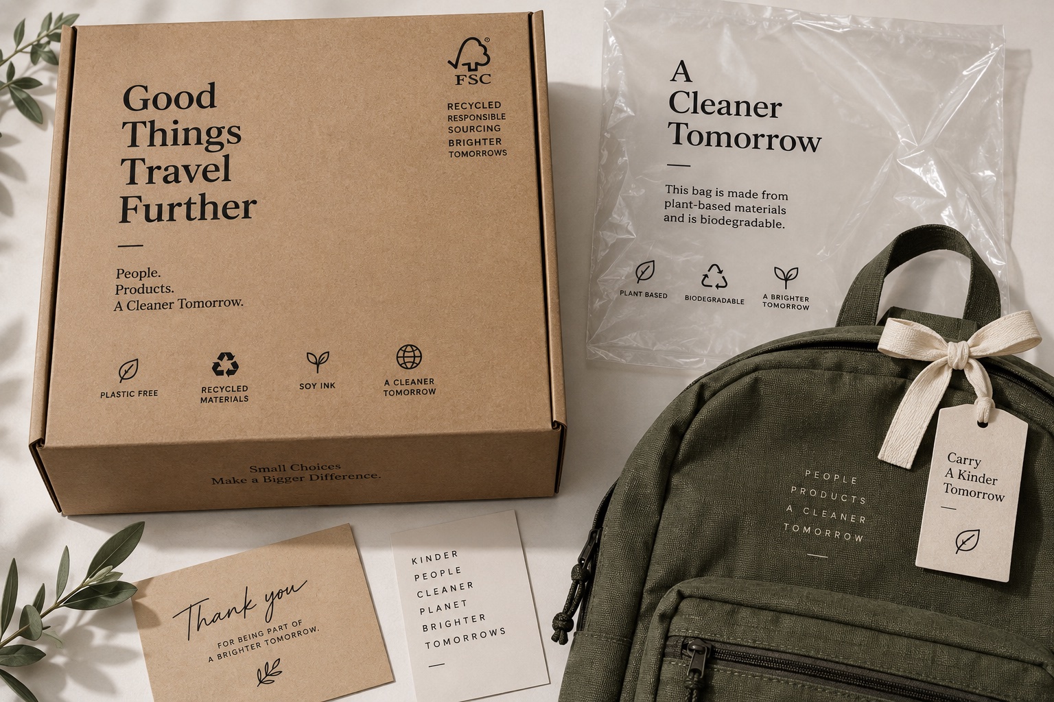 FSC Recycled Kraft Packaging